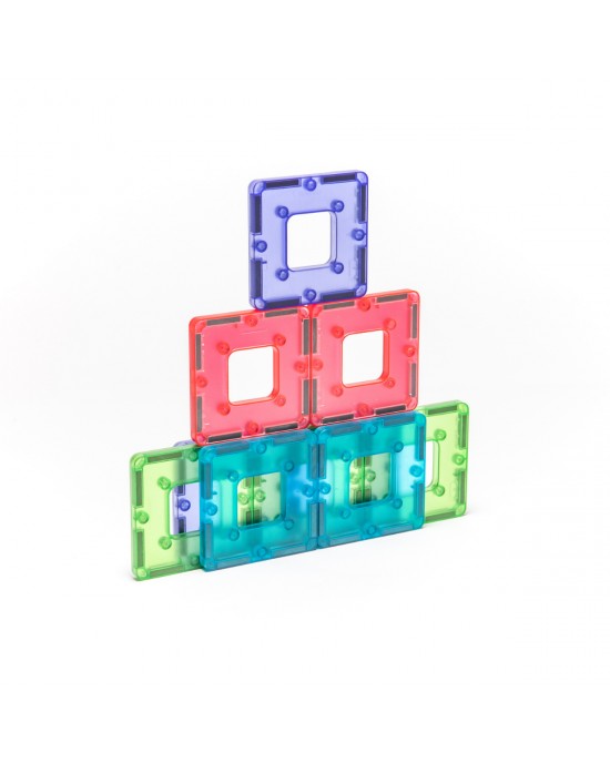 Translucent Polydron KinderMag Class Set 96 pieces)